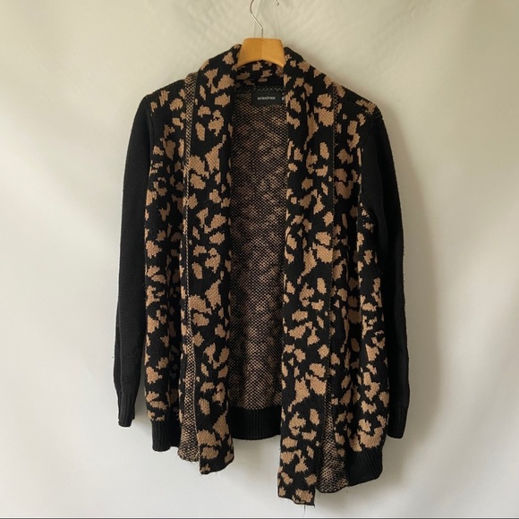 MINKPINK Wild Thing Leopard Cozy Cardigan Sweater - Picture 2 of 6